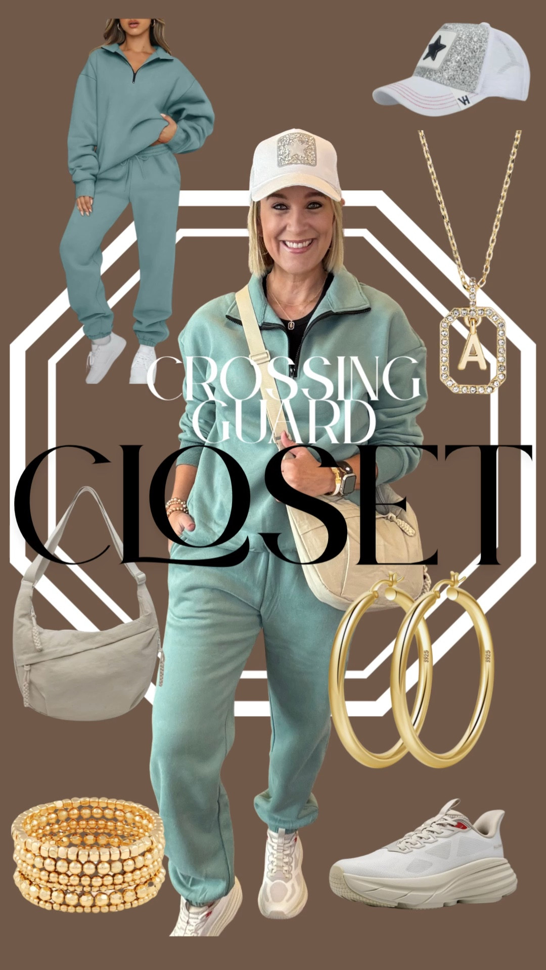 📢MOMIFORM (WINTER EDITION!)🔥

 This oversized sweatsuit is perfection! So cozy warm and this color (LAKE!) is stunning. 😍

Crossing kids, carpool, grocery pickup, freezing in the stands cheering on my kids, this outfit covers it all! ✅✅✅

#LTKFindsUnder100 #LTKActive #LTKOver40