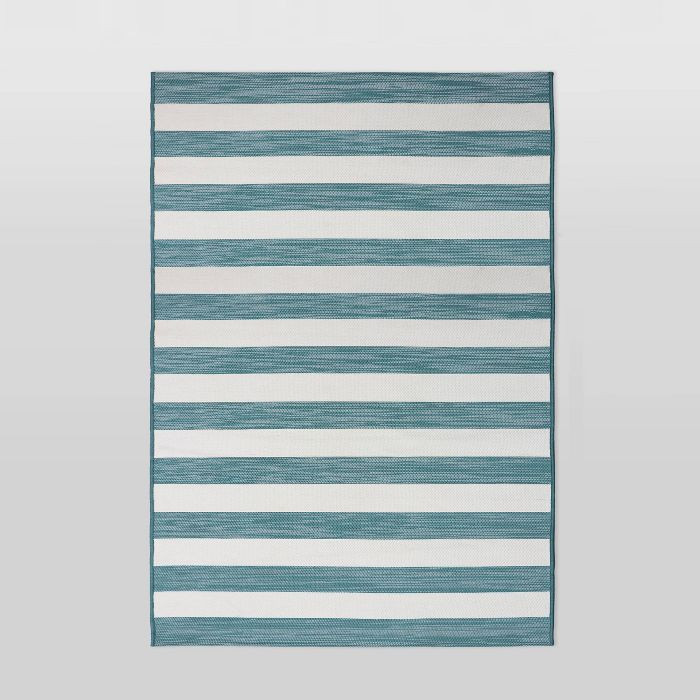 Worn Stripe Outdoor Rug - Threshold™ | Target