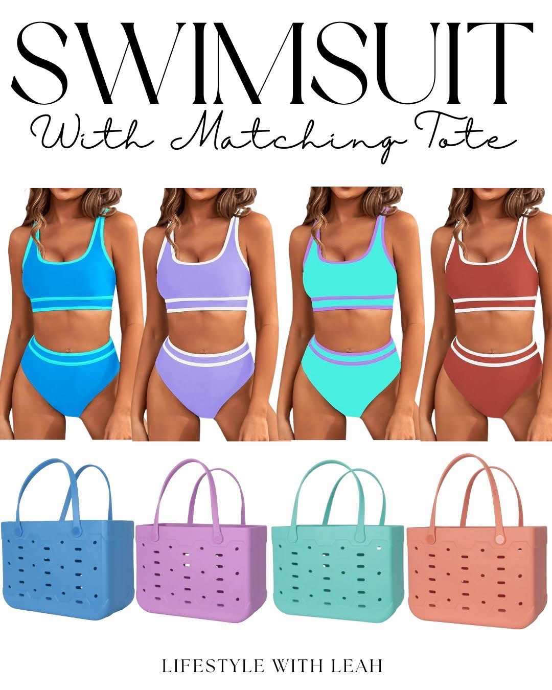 Loving these swimsuits with a matching tote bag. Tote is under $20! 

#LTKSaleAlert #LTKStyleTip #LTKSeasonal