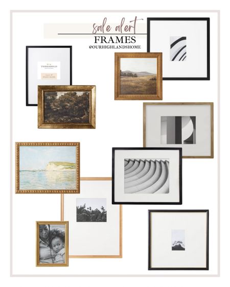 sale alert on frames! these are perfect for  gallery walls or stand alone. we own half of these! 

#LTKSaleAlert #LTKFindsUnder50 #LTKHome