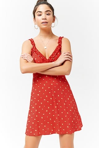 Floral Print Mini Dress | Forever 21 (US)