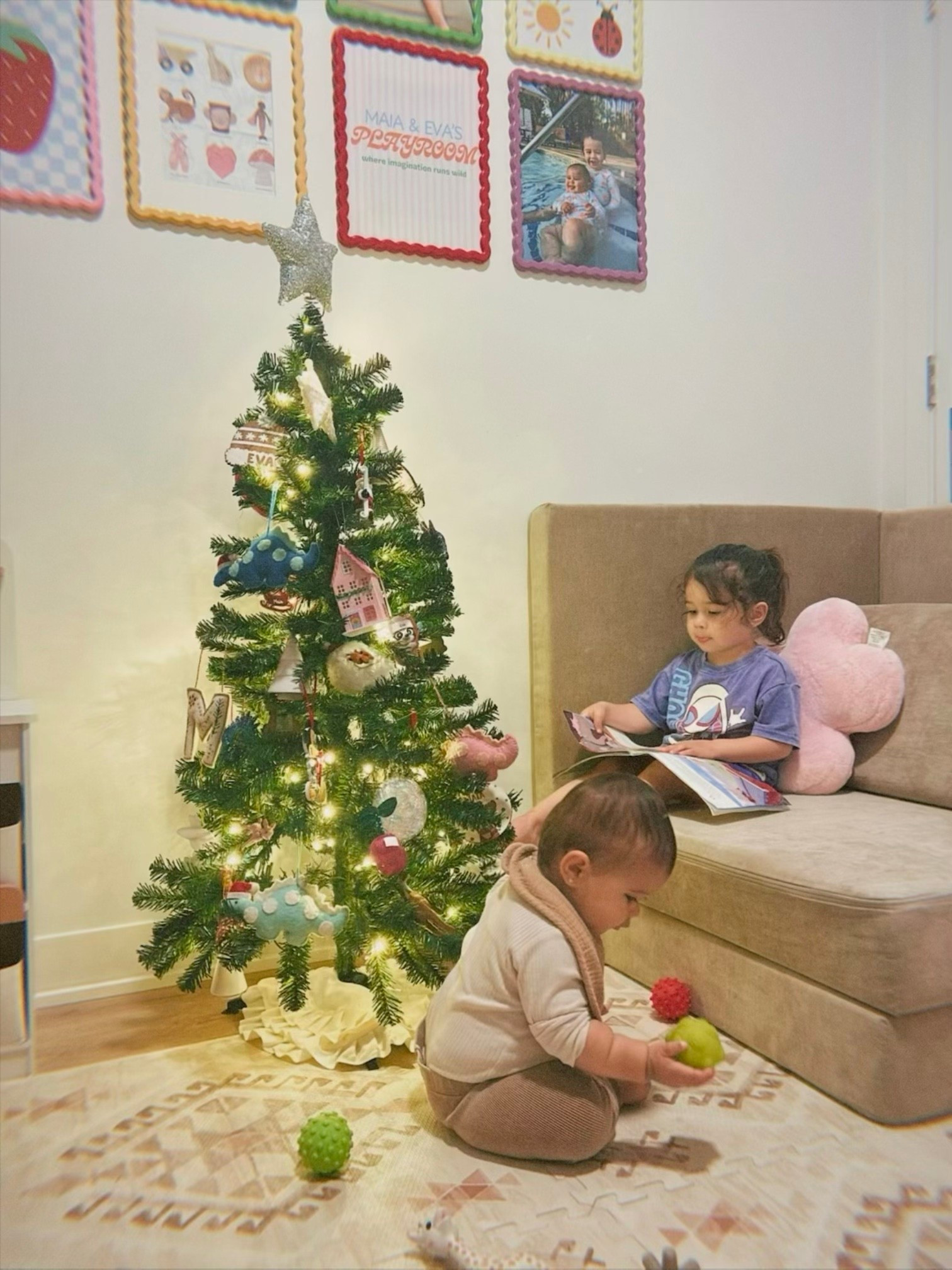 The cutest little tree for our playroom 

#LTKHoliday
