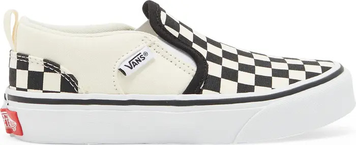 Kids' Asher V Slip On Checkerboard Sneaker | Nordstrom Rack