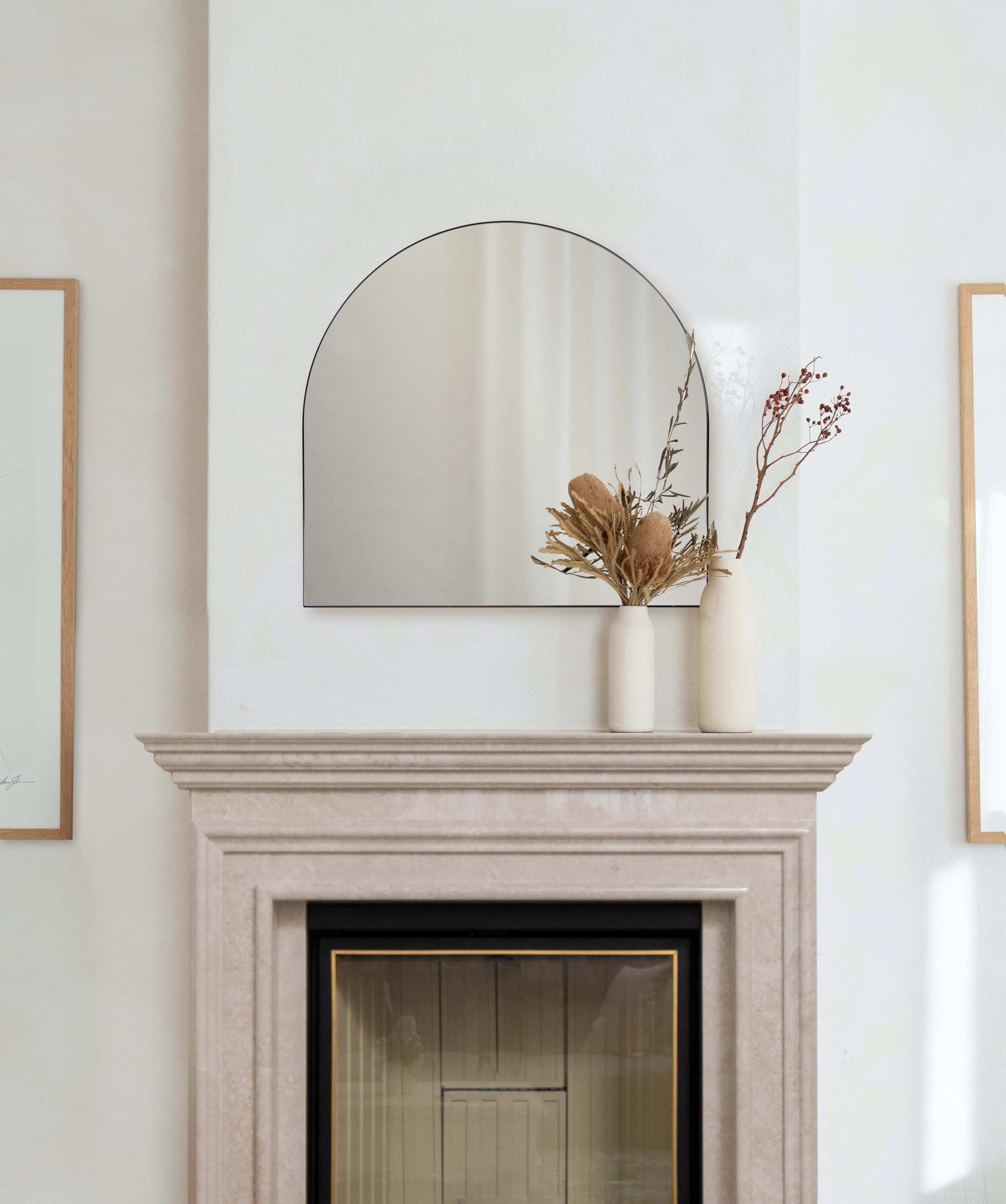 Wade Logan® Annastaziah Van Buren Brushed Brass Arched Mirror & Reviews | Wayfair | Wayfair North America