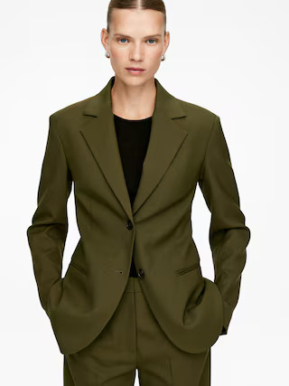 Hopsack Wool Blazer | Arket UK