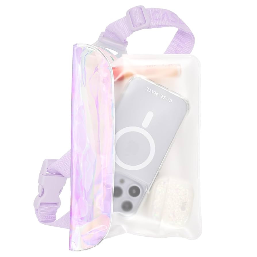 Case-Mate Soap Bubble IP68 Waterproof Phone Pouch/Case with Triple Seal Protection, Adjustable St... | Amazon (US)