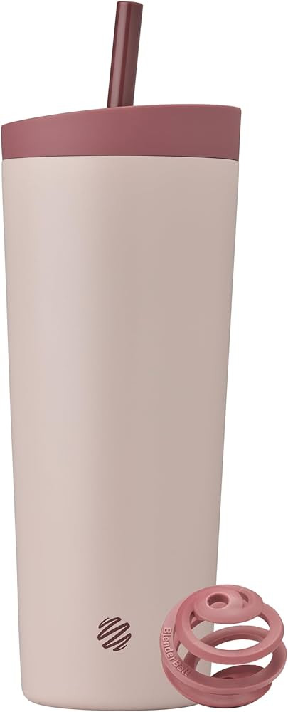 BlenderBottle 2-in-1 Insulated Stainless Steel Shaker Tumbler, Swig Leakproof Lid, Straw, Blender... | Amazon (US)