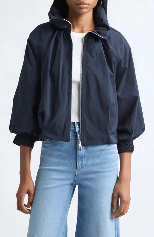 Veronica Beard Circe Jacket in Navy at Nordstrom, Size 2 | Nordstrom