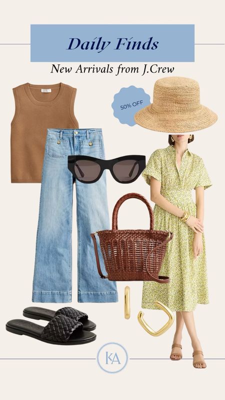 Loving J.Crew’s new arrivals! So many good pieces for spring🌸 Some are even on sale!

(The sandals linked are the correct ones - but the product image wouldn’t update to the right pair😅)

#LTKstyletip #LTKsalealert #LTKSeasonal