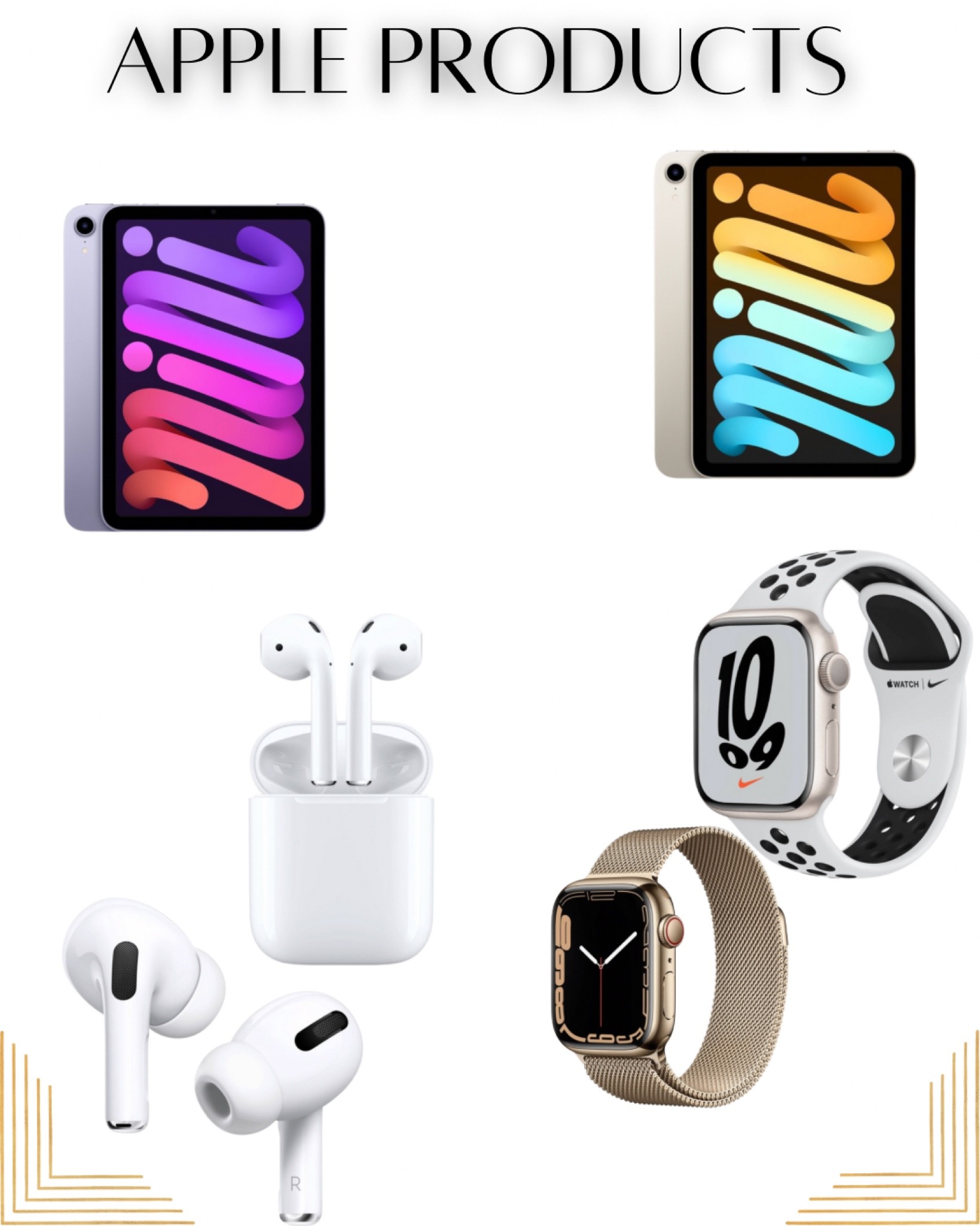 Gift Idea ✨ Apple Products from Target! The Perfect gift for anyone! 🌲 



#target #giftidea #apple

#LTKHoliday #LTKfamily #LTKsalealert