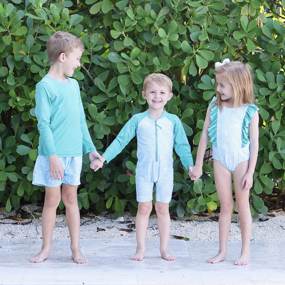 Double Ruffle One Piece | Makin' Waves | Caden Lane