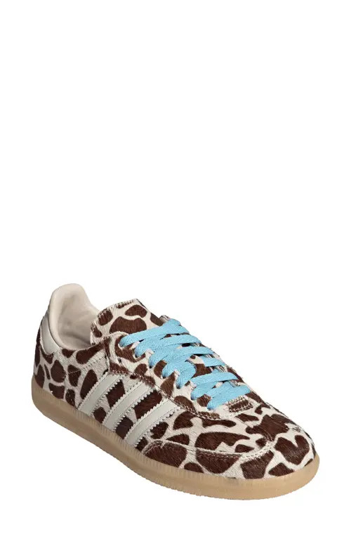 adidas Samba OG Sneaker in Crystal Linen/ivory/gum 3 at Nordstrom, Size 8 | Nordstrom