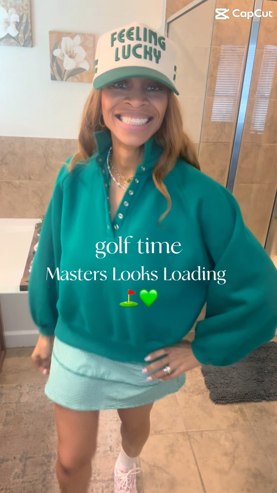 Looks for The Masters are officially uploading ⛳💚
Think preppy, polished, and a little sporty chic—perfect for tournament days!
Linked all my outfits + similar pieces in my LTK 🛍️

#liketkit #LTKstyle #mastersstyle #golfoutfit #preppystyle #springfashion #sportychic #ootdinspo #affordablefashion #LTKunder100 #tournamentstyle

#LTKActive #LTKootd #LTKOver40