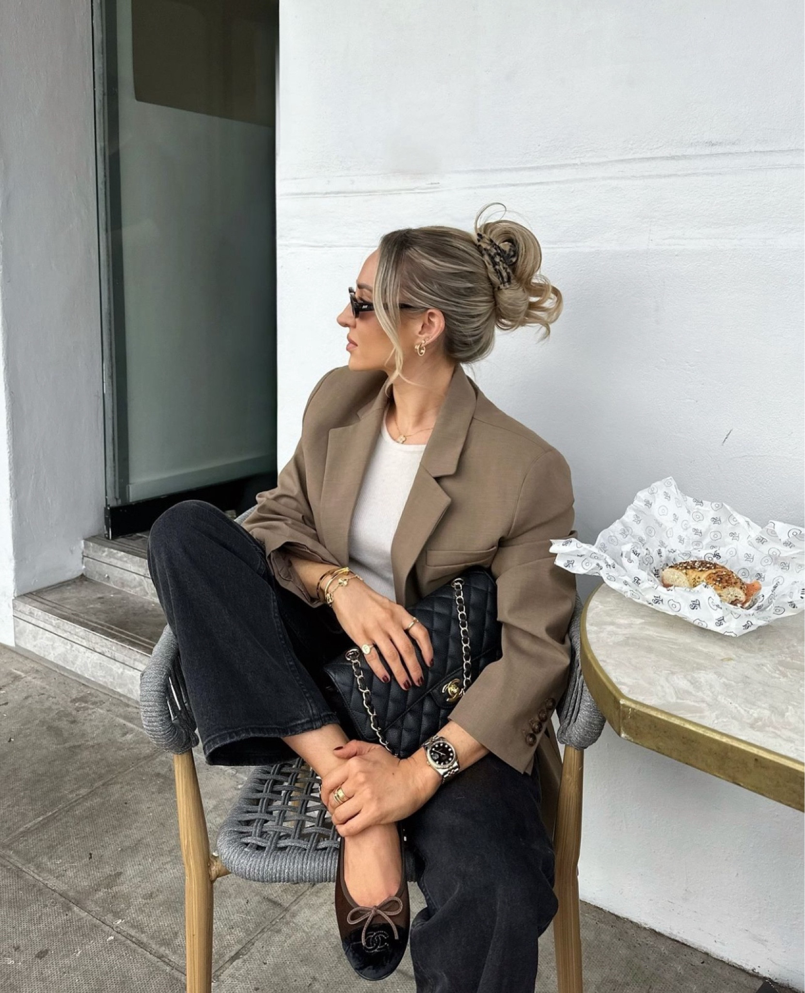 It’s officially blazer season and I’m here for it with this Mango khaki blazer 🍂 preppy, smart casual workwear autumn outfit with black jeans and accessories 

#LTKworkwear #FashionMonth #LTKautumn
