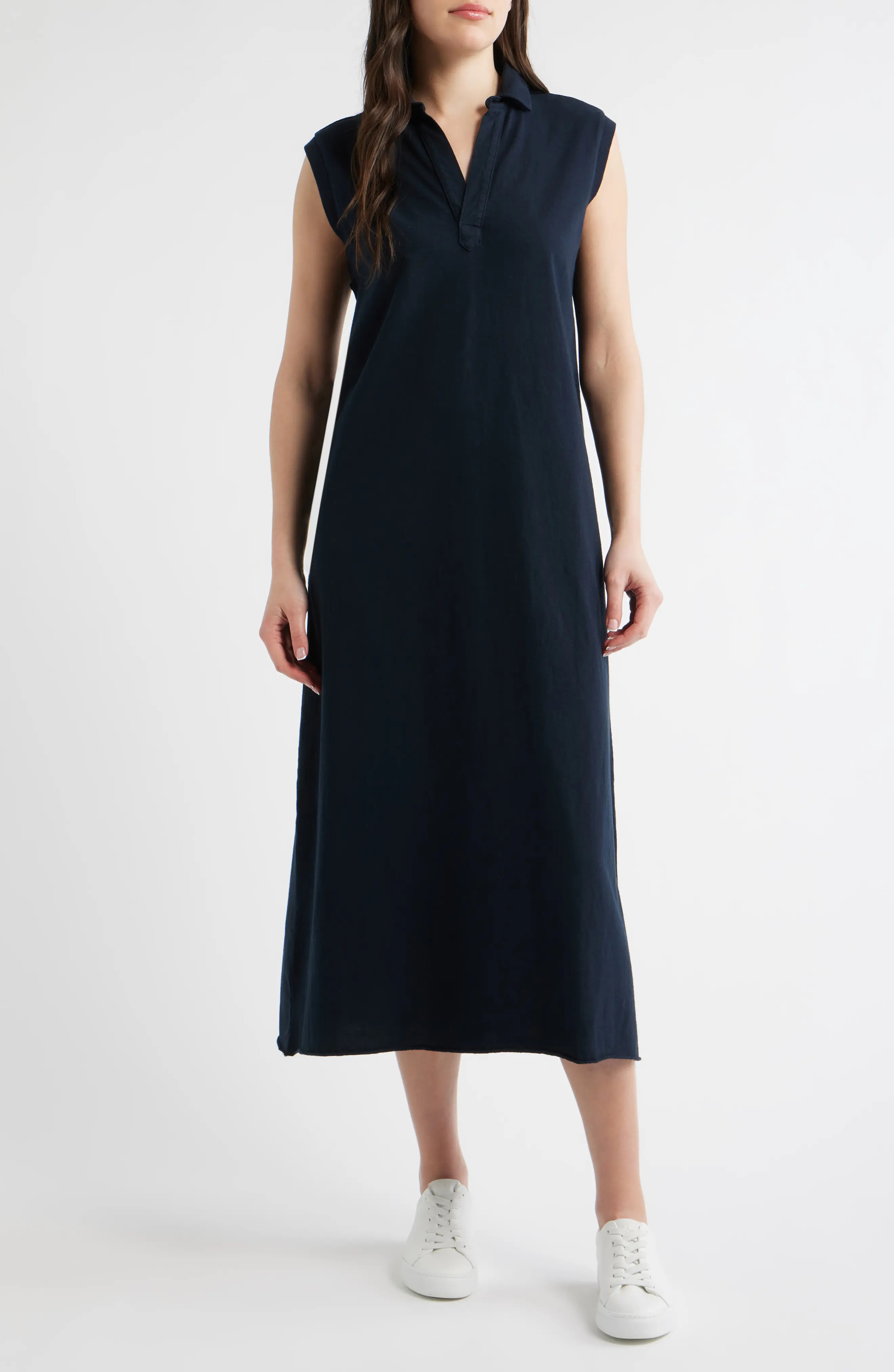 Frank & Eileen Lillian Polo Maxi Dress in British Royal Navy at Nordstrom, Size X-Small | Nordstrom