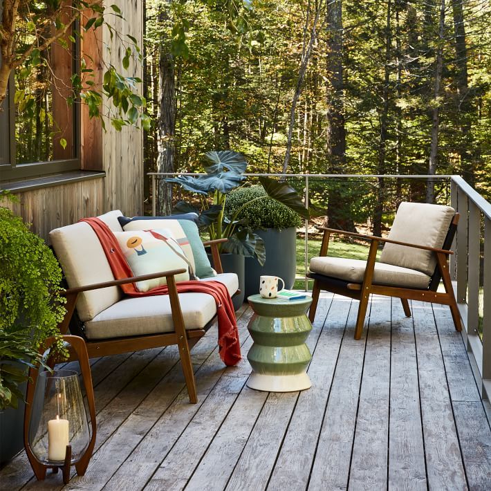 Catskill Outdoor Lounge Chair | West Elm (US)
