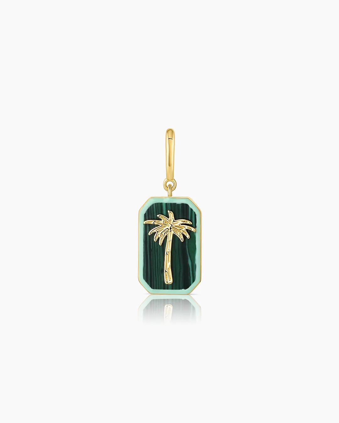 Malachite Palm Parker Charm | Gorjana