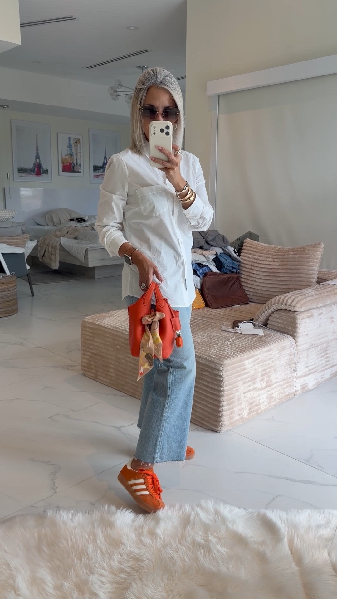 Styling my Ralph Lauren bucket bag. Casual elevated style.

#LTKgrwm #LTKootd
