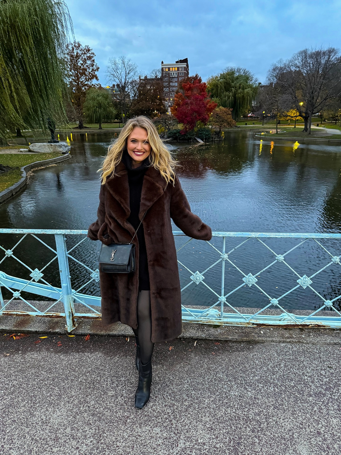 Boston said: bundle up, babe. 🥶 Coat is by @etreaime.official but linking similar chocolate brown coats #fashionpass #unrealfur #ootd #boston #bostoncommon #newengland

#LTKdayinmylife #LTKgrwm #LTKootd