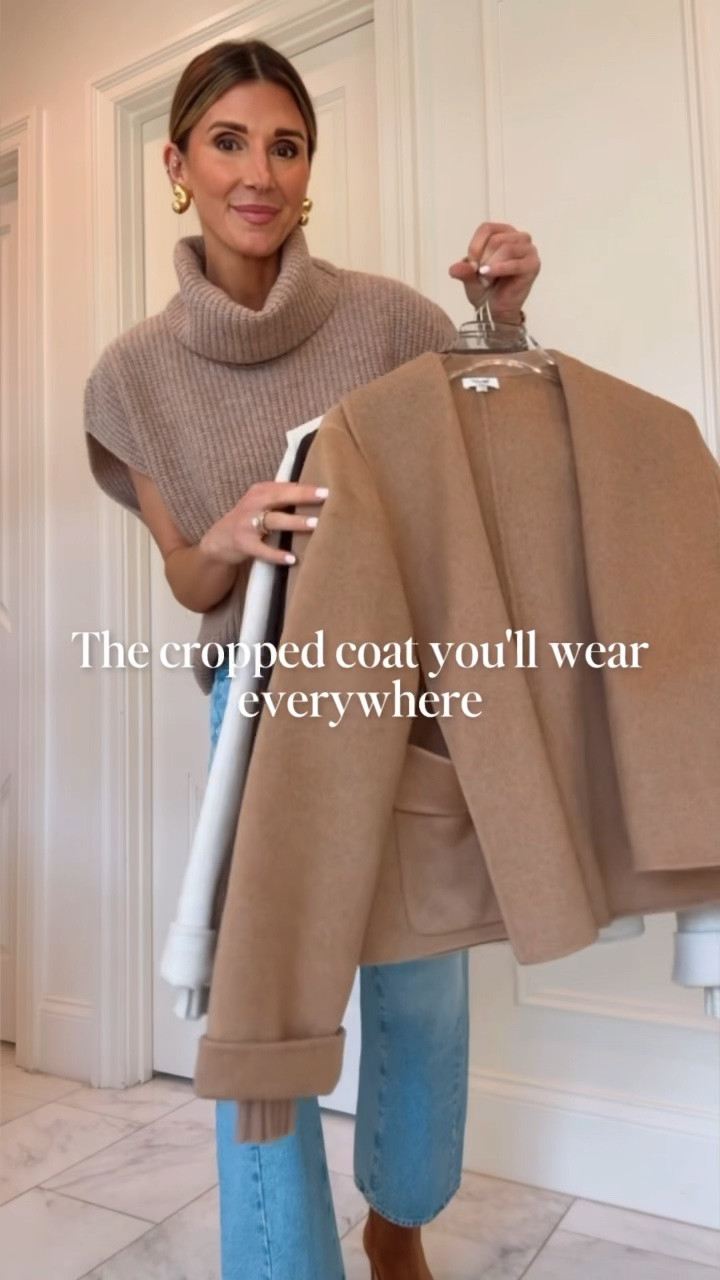 The @Splendid cropped coat you'll see everywhere this fall is on sale!

As part of our VIP Friends & Family access sale, you’ll get 40% off these items and almost everything else! Use code VIPFAM for two days only. Starting 9/25, use code FRIEND for 30% off site wide! I'm wearing size small in the jacket and sweater.

#LTKootd #LTKSeasonal