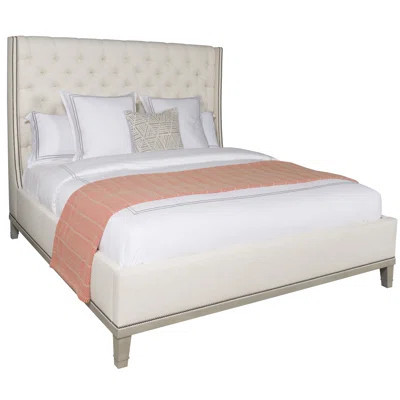 Cleo King Bed Upholstered Panel Bed | Wayfair North America
