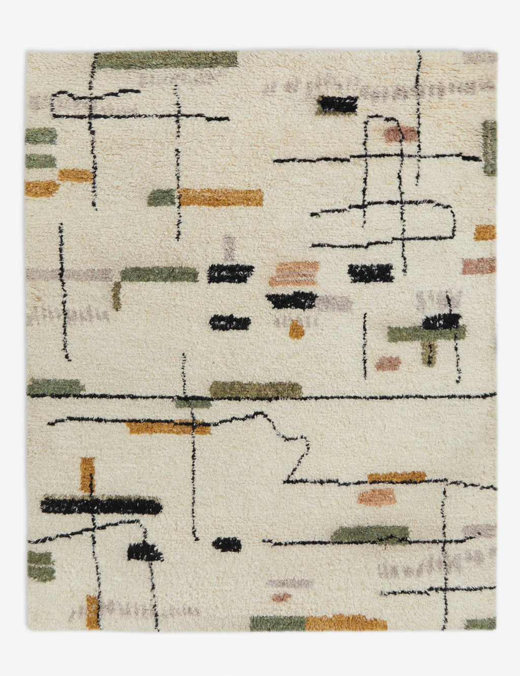 Staccato Hand-Knotted Wool Rug | Lulu and Georgia 