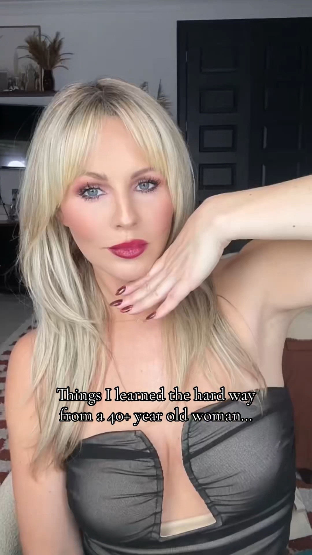 Advice for my younger self…
There was a version of me who begged for the bare minimum because she didn’t know her worth yet. I think about her often.
If you could sit with your younger self for a moment, what’s the first thing you’d tell her?
And while we heal… let’s do a little cranberry makeup because growth can be soft and pretty too.

#LTKCyberWeek #LTKBeauty #LTKgrwm