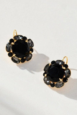 Floral Crystal Drop Earrings | Anthropologie (US)