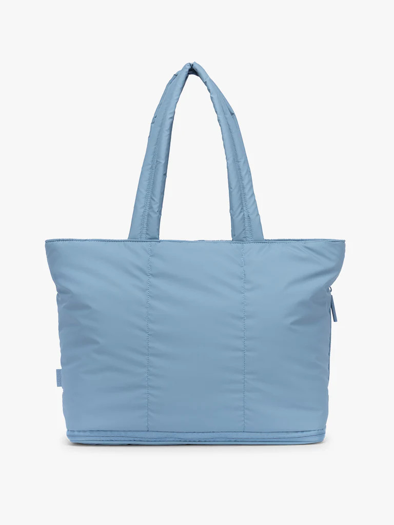 Luka Expandable Laptop Tote in French Blue | CALPAK