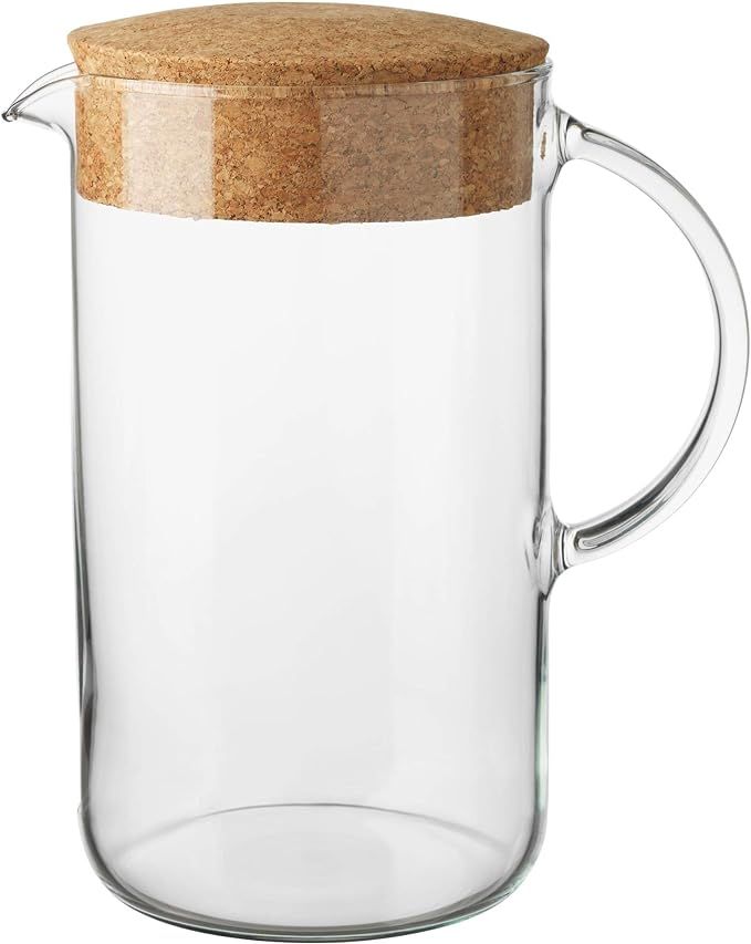 Ikea Pitcher With Lid, 8.66 x 7.09 x 4.72 inches, Clear Glass | Amazon (US)