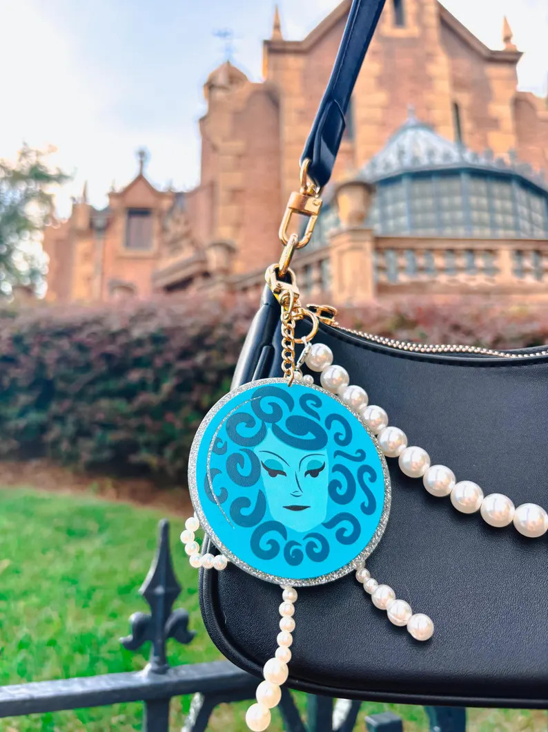 Madame Leota Bag Charm | Double-Sided Acrylic Keychain | Theme Park Inspired Accessory | Backpack... | Etsy (Global)