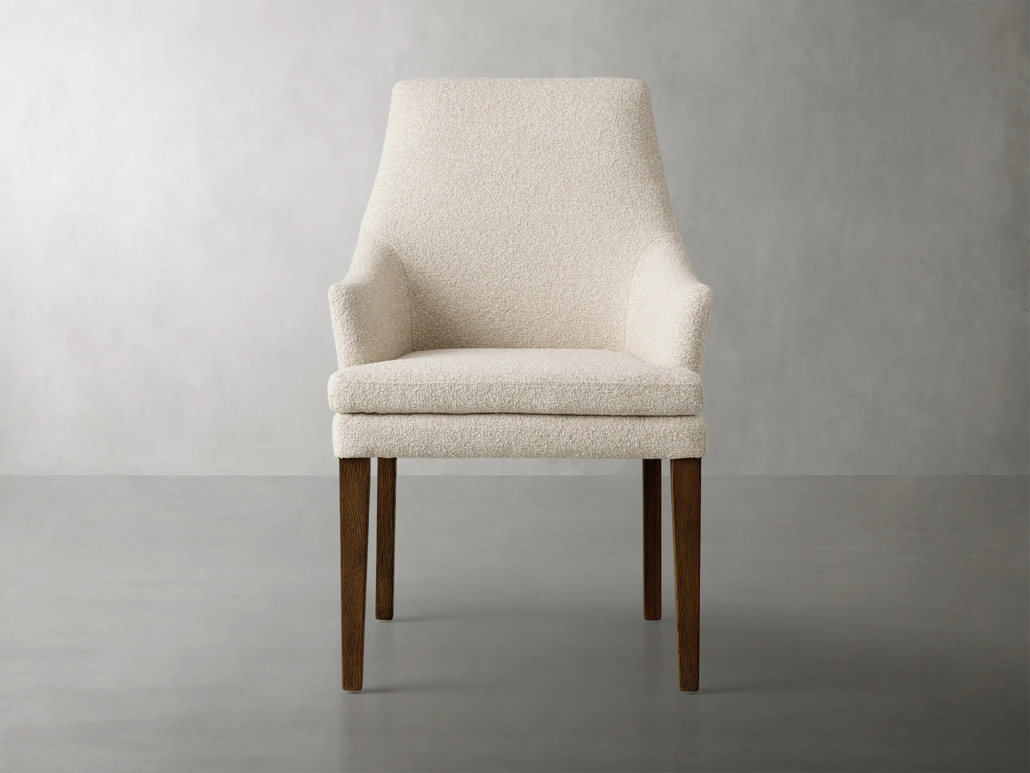 Lunden Dining Arm Chair in Chestnut | Arhaus