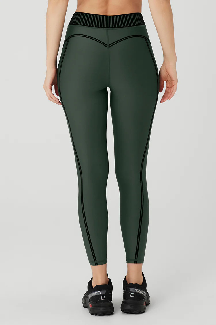 Airlift High-Waist 7/8 Line Up Legging | Alo Yoga (US)