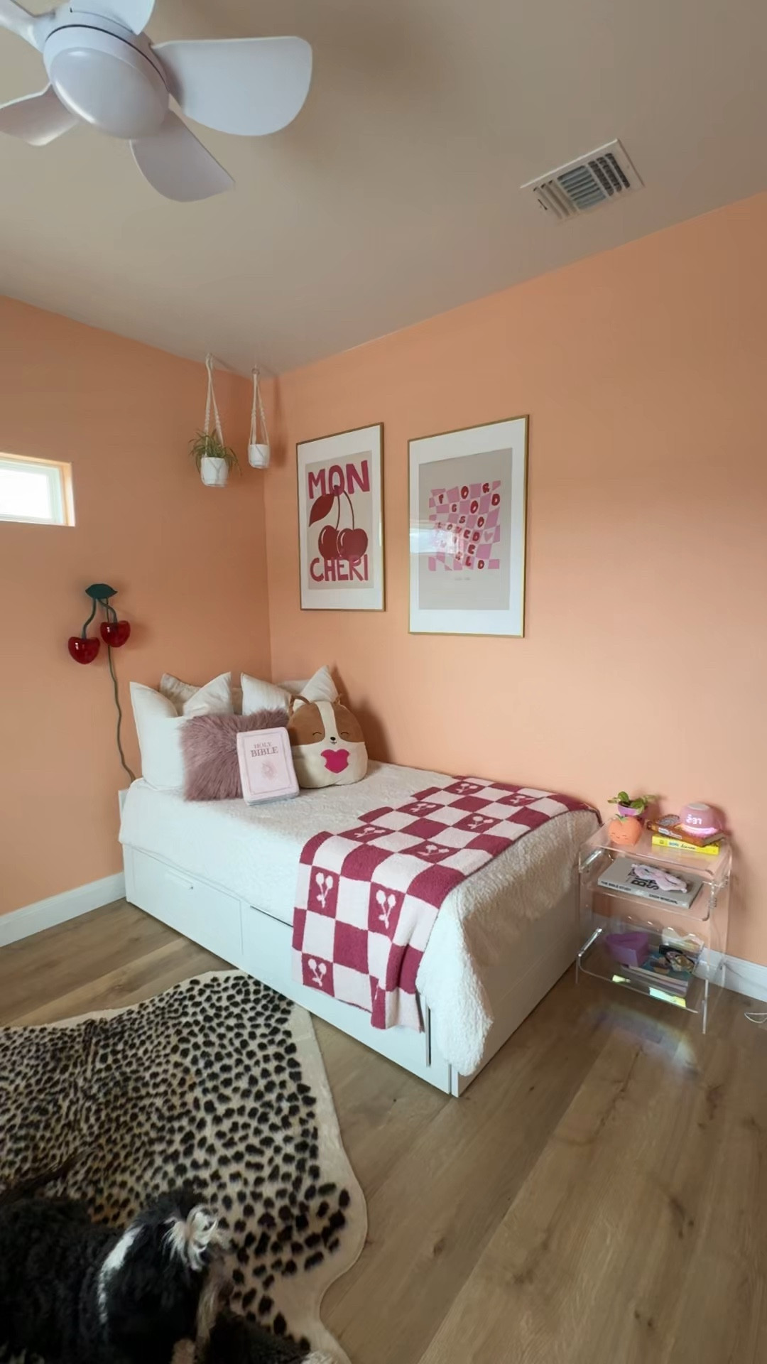 Linking Aria’s posters & a bunch of other details from her room here!! 


Cherry poster, cherry, blanket, girls, room, decor, girls, room, girls, room, makeover, cherry light, unique, lighting, cherry sconce 

#LTKHome