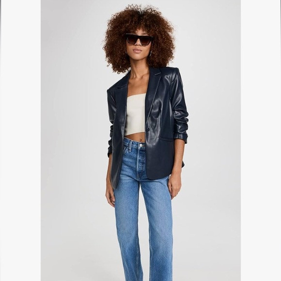 Cinq à Sept Women's Faux Leather Kylie Jacket Brand New | Poshmark