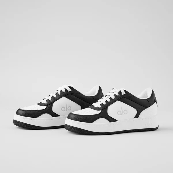 Alo Recovery Mode Sneaker - Black/White | Alo Yoga
