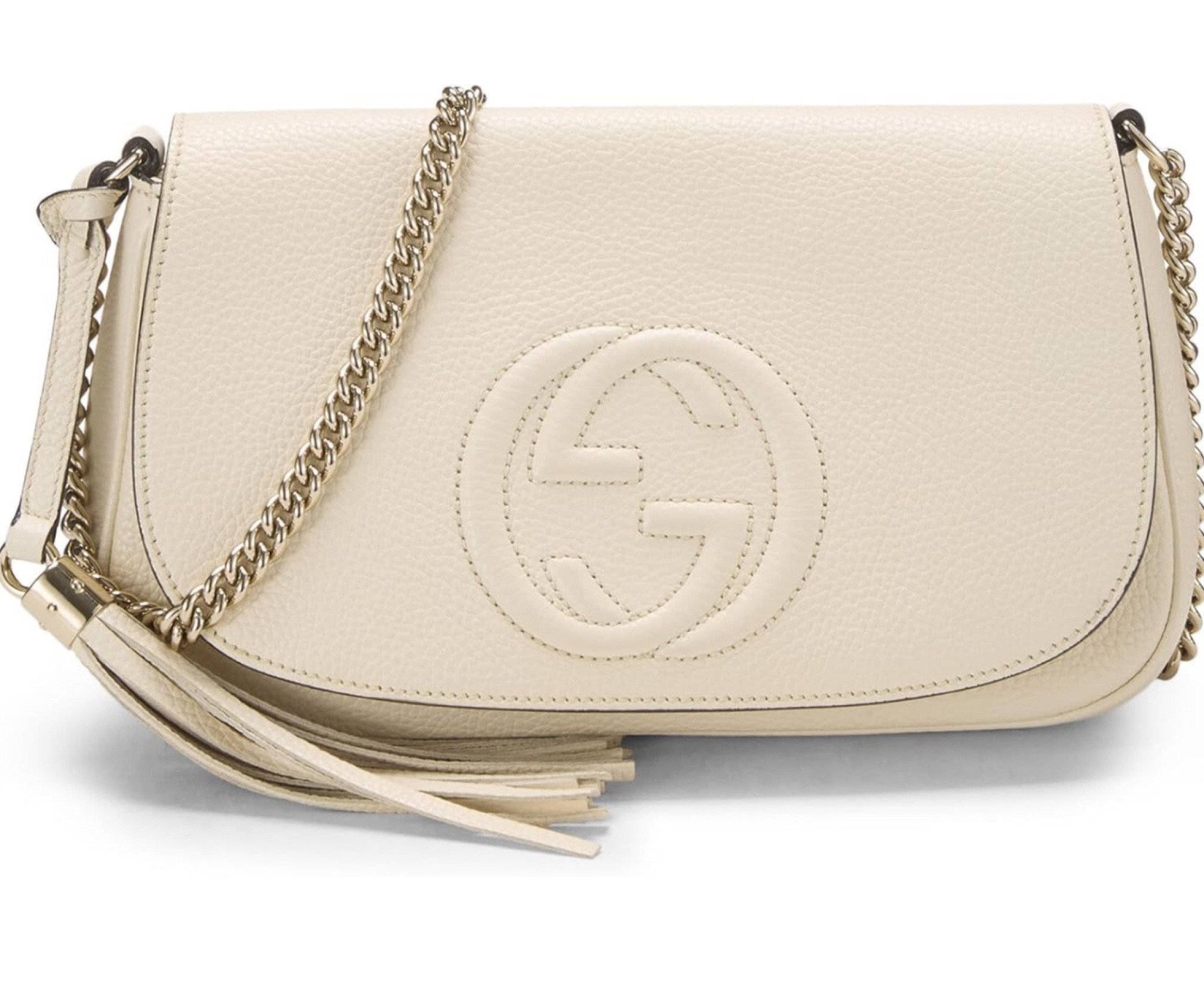 10% off your first purchase 🎉

Gucci
Pre-Loved White Grained Leather Soho Chain Flap Crossbody, White

#LTKSaleAlert #LTKStyleTip #LTKItBag