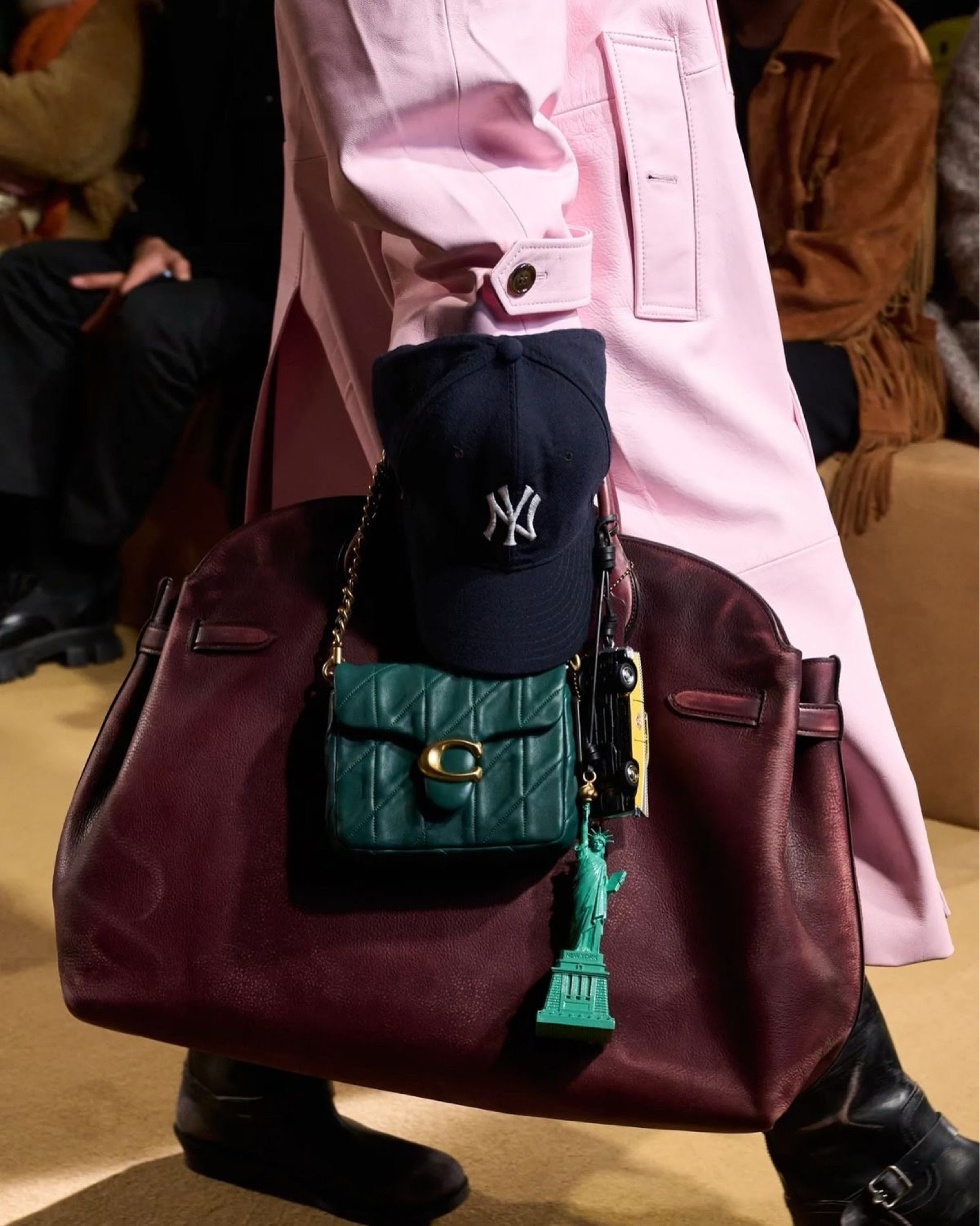 Coach has the bags of the season in real leather and at an affordable price. These are my favorites, not the mention the most stunning bag charms 

#LTKItBag