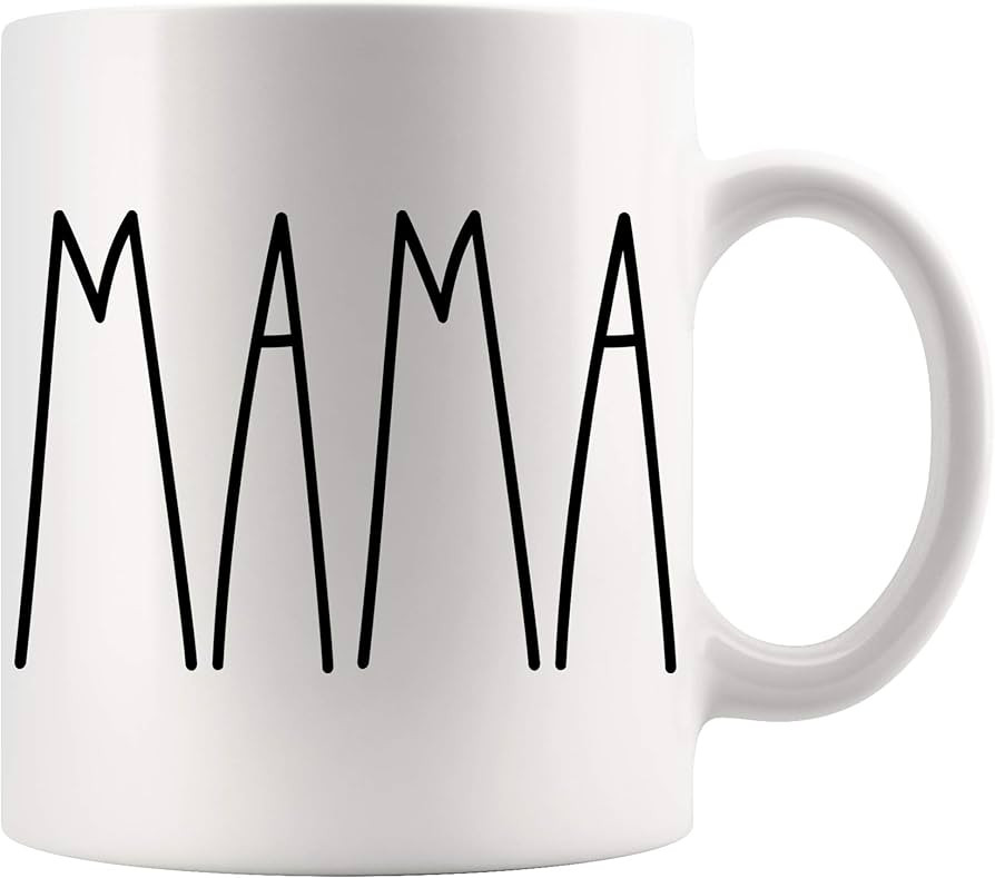 Mama Mug, Mama Mug Gifts for Christmas Coffee Cup, Birthday Gift, Mother's Day/Father's Day, Fami... | Amazon (US)