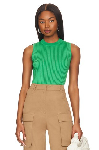 John & Jenn by Line Jace Top in Clover from Revolve.com | Revolve Clothing (Global)