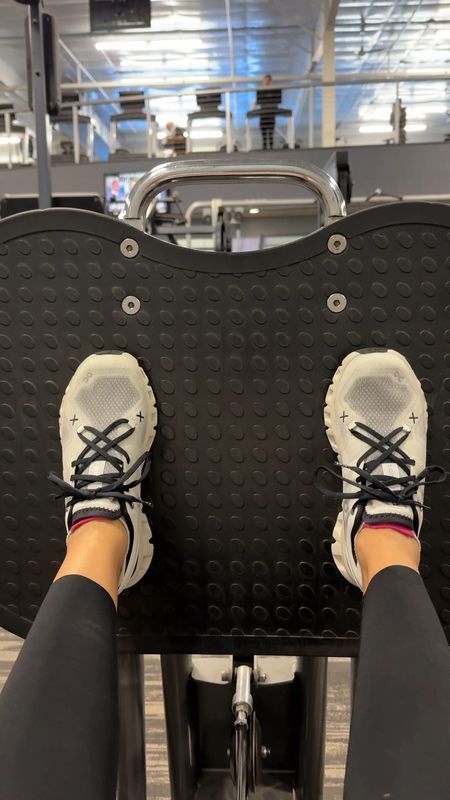 Training legs at the gym. 
kimbentley, sneakers, workout, exercisee


#LTKshoecrush #LTKGiftGuide #LTKfitness
