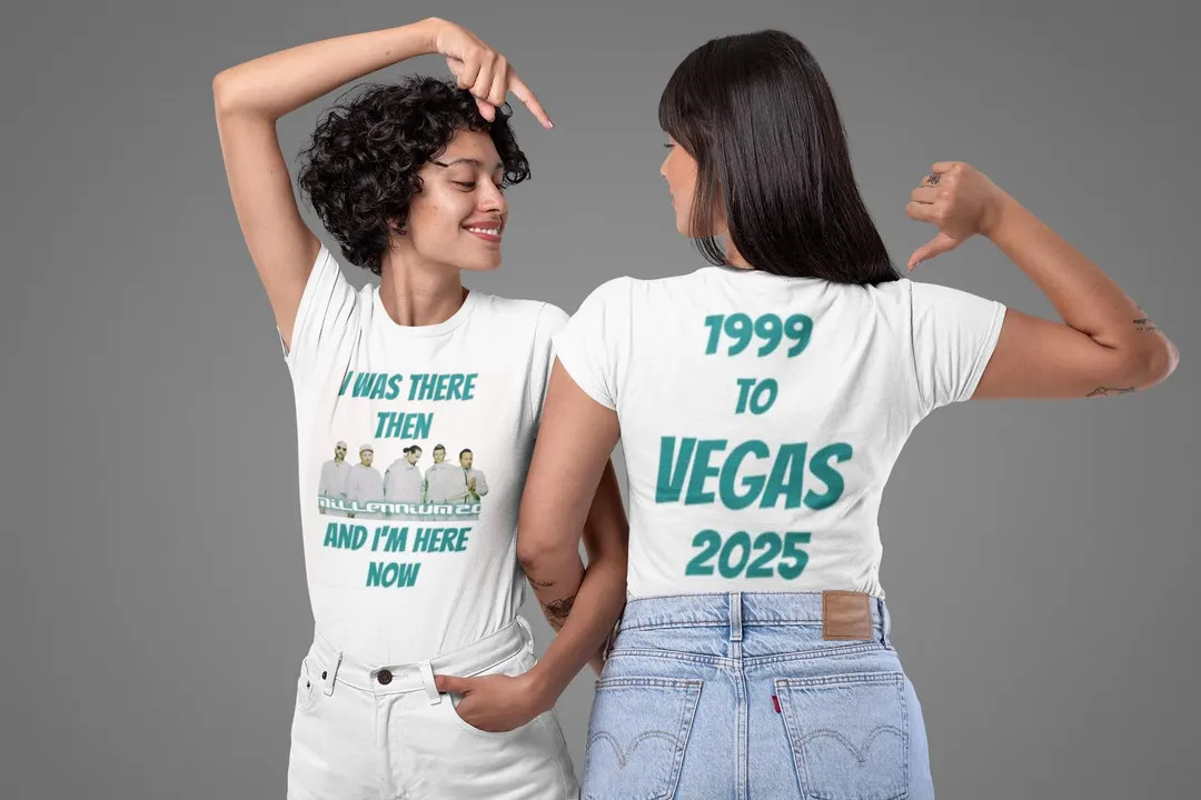 Backstreet Boys I Was There Concert Tee | Unisex Polyester T-shirt | Vegas | Residency - Etsy Fin... | Etsy (US)