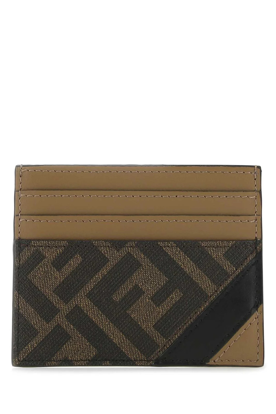 Fendi FF Monogram Printed Cardholder | Cettire Global