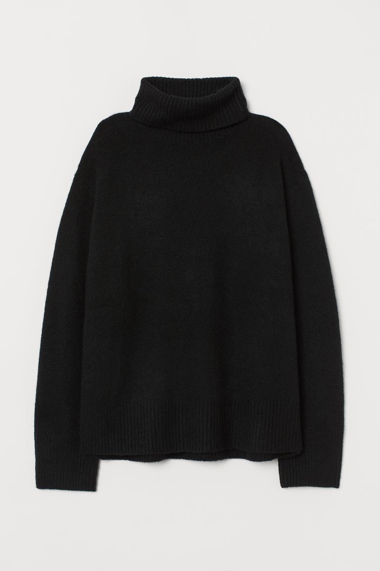 Knit Turtleneck Sweater | H&M (US + CA)