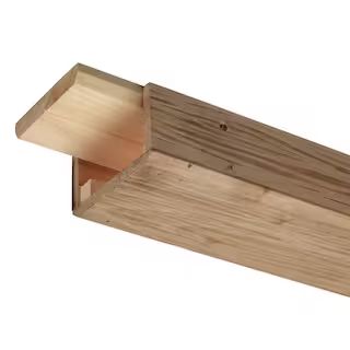 Rustic Ambrosia Maple 3 in. x 5 in. x 96 in. Wood Faux Beam | The Home Depot