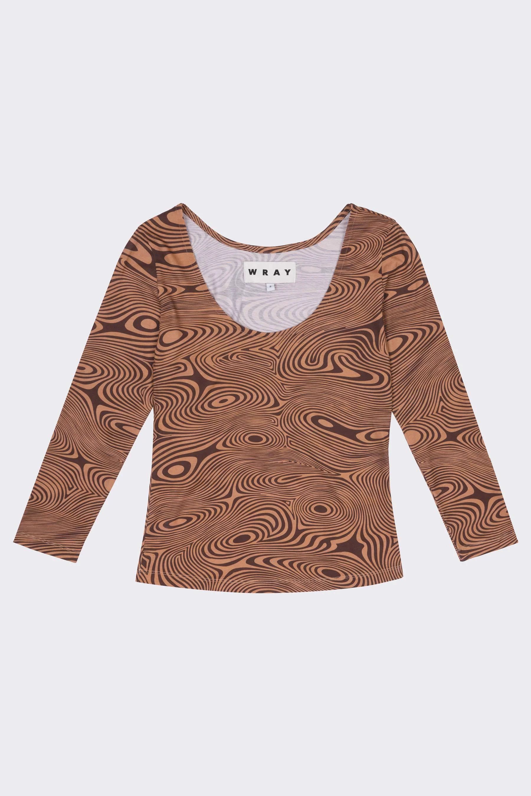 Christa Tee  Woodgrain | WRAY