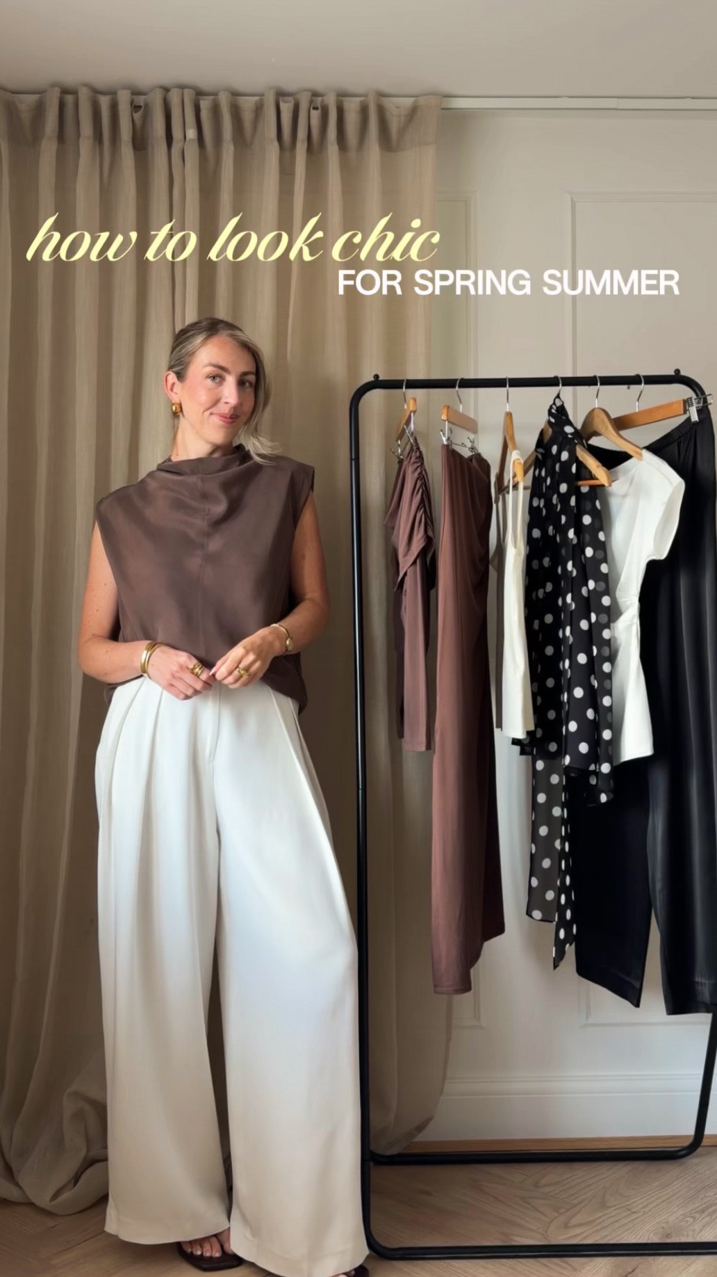 How to look chic for spring summer 🤎📎 

Styling tips, chocolate brown, white trousers, polka dot top, silk trousers, satin trousers, nice top, brown skinny belt, summer outfits, silk top, nice top outfit, LilySilk, LilySilk trousers

#LTKsummer #LTKspring #LTKstyletip