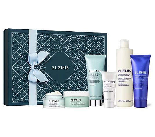 ELEMIS Gift of Luxury Pro-Collagen Face & Body 6-Pc Collection - QVC.com | QVC