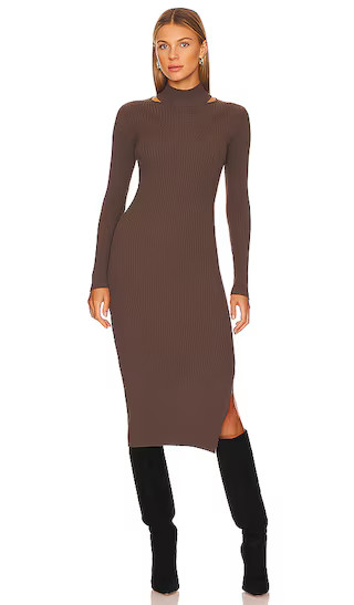 Miller Midi Dress in Bark | Revolve Clothing (Global)