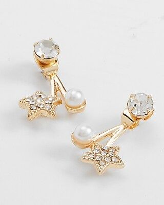 Pearl Star Earrings | Express